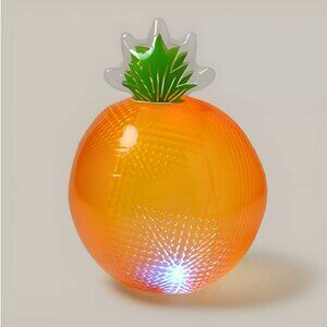 Sun Squad Pineapple Light Up Inflatable Beach Ball Motion Activated LED
